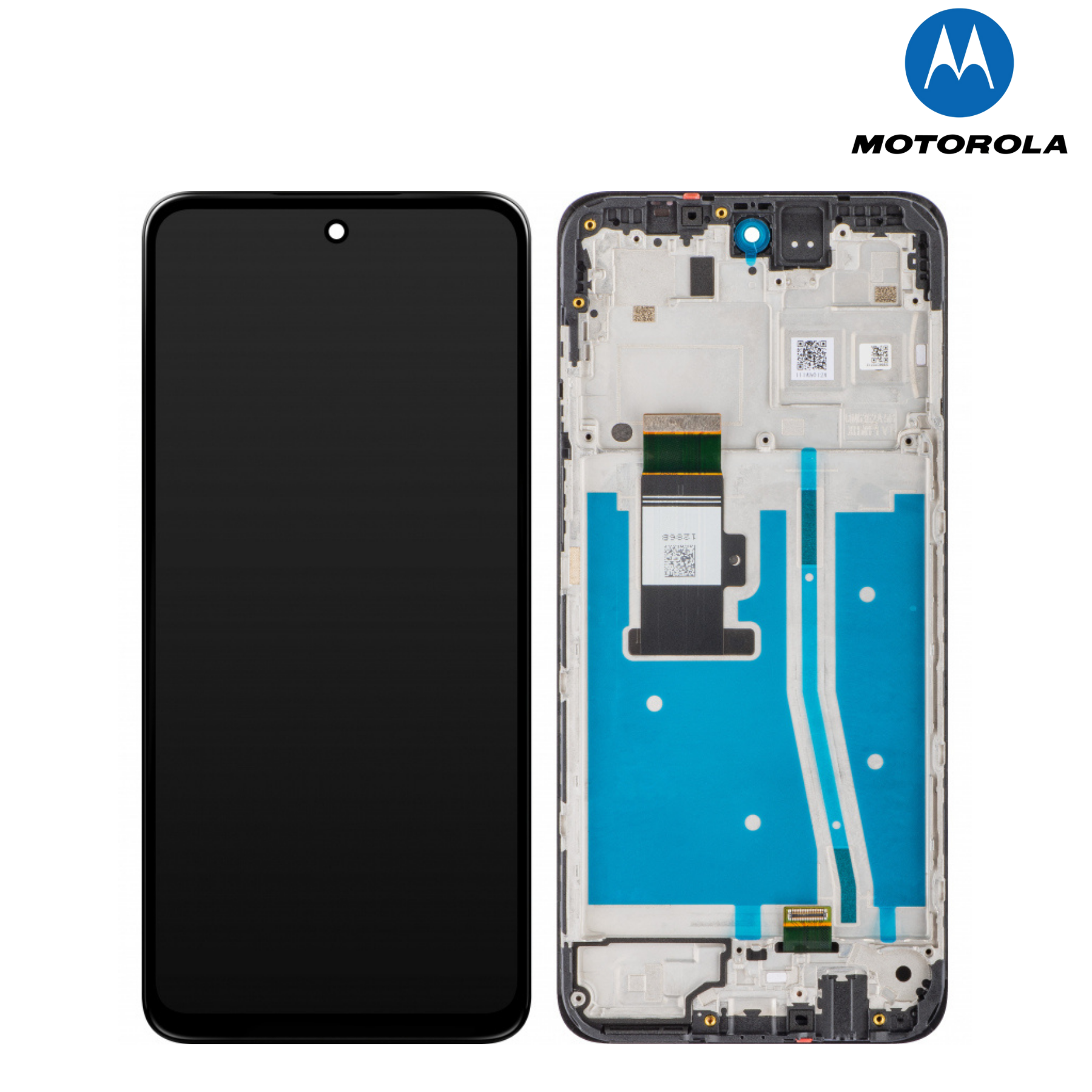 Motorola Moto E7 Plus Black Service Pack LCD